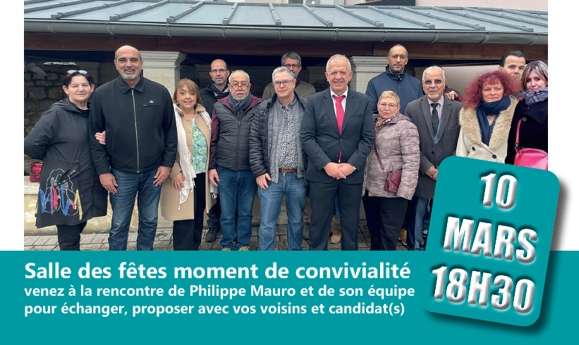 Équipe de Philippe Mauro - Candidats aux élections municipales 2026